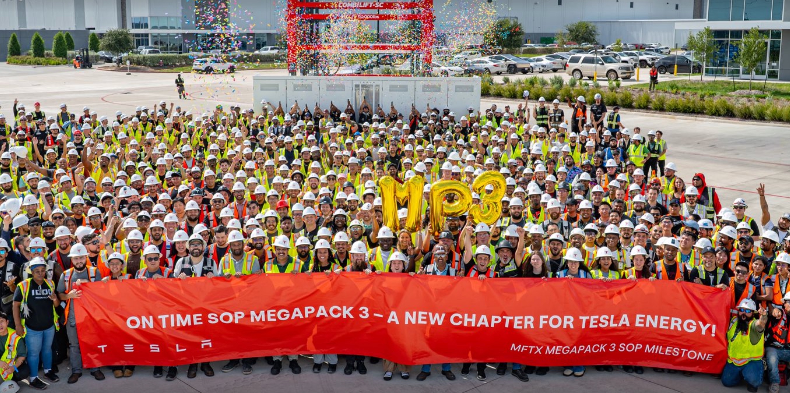 Tesla Megapack 3 production
