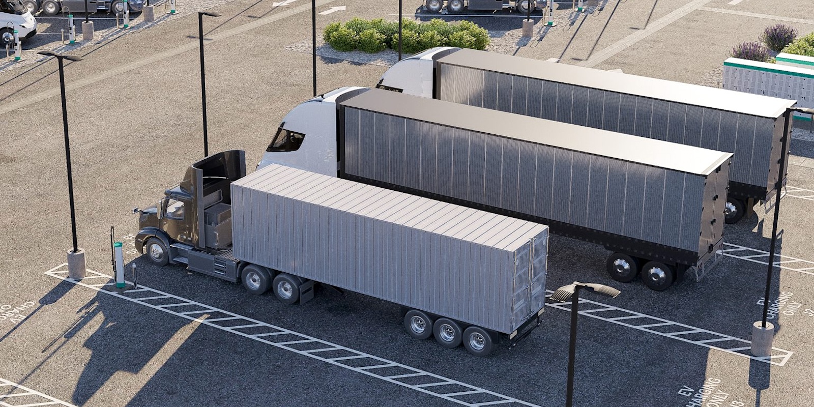 EV Realty acquires industrial property for electric truck charging hub in Ontario, California