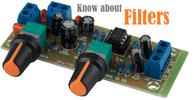 Filters Classification Characteristics Types