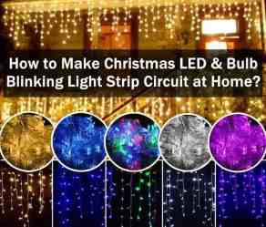 circuit led christmas string blinking bulb diagram flashing using simple ic related dance