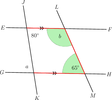 How To Find An Angle In A Parallelogram Act Math Vertical angles are equal in measure.