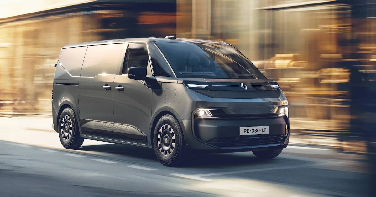 Renault Trafic Van E-Tech electric price