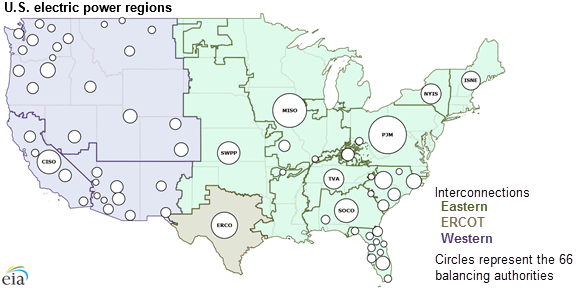 Your Home S Electric Supply Power Connection Com Us Power Region Map 