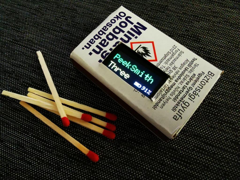 PeekSmith 3 in a Matchbox