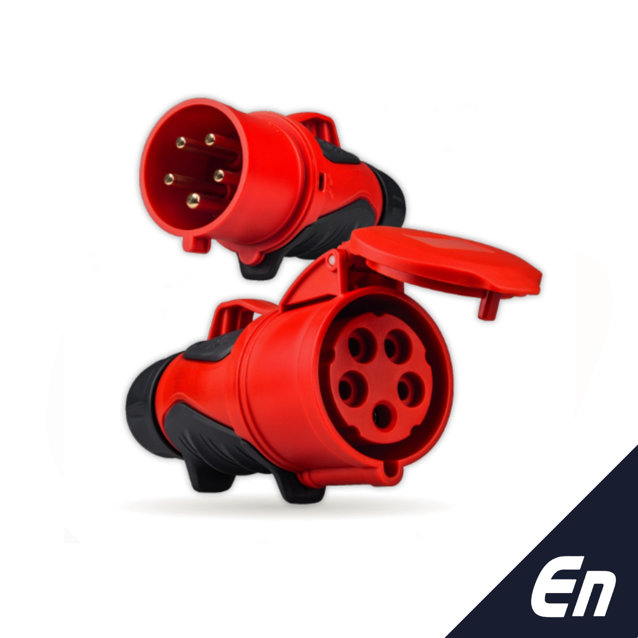 FICHA INDUSTRIAL TIPO STECK FICHA MACHO HEMBRA