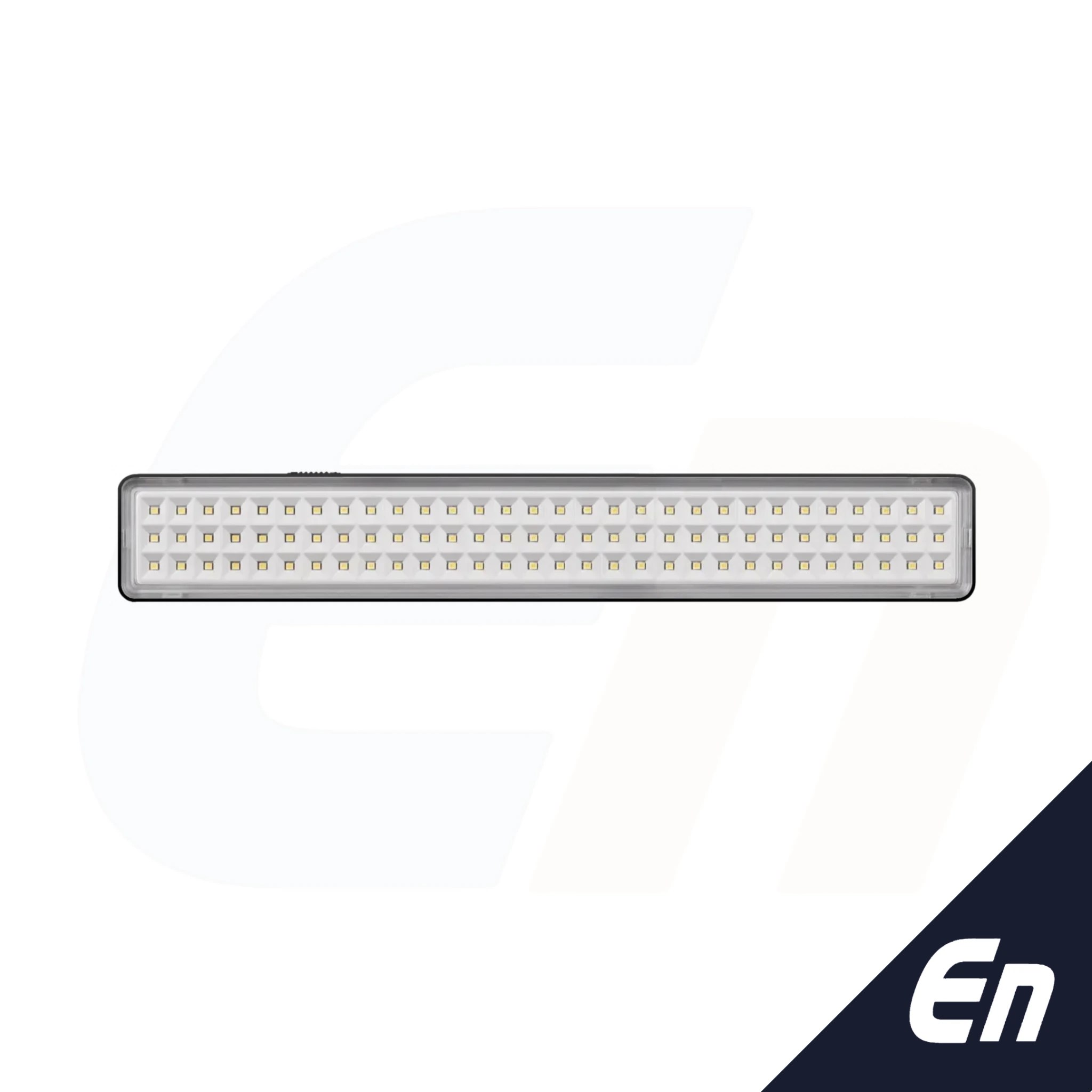 LUZ EMERGENCIA COLOR NEGRO NEGRA LED