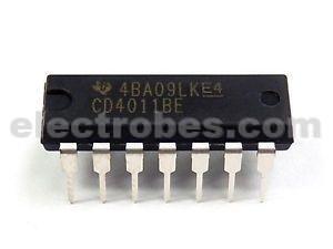 Cd4011 Cmos Quad 2 Input Nand Gate Ic Electrobes