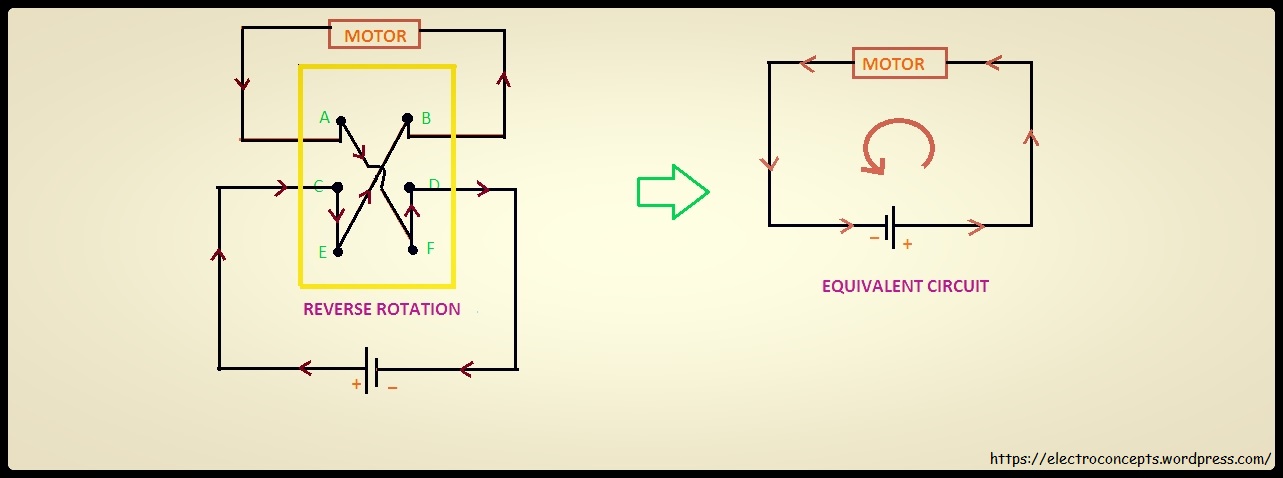 Learn how to wire a time switch and connect the wires to the appropriate terminals. How To Control A Dc Motor Using Dpdt Switch Electroconcepts