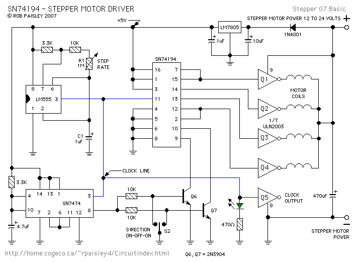 Bipolar Stepper Motor Driver Schematic Infoupdate Org - Artistic City Illustration - HD