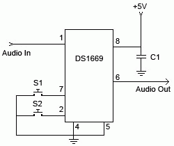 DS1669 Digital Variable Resistor