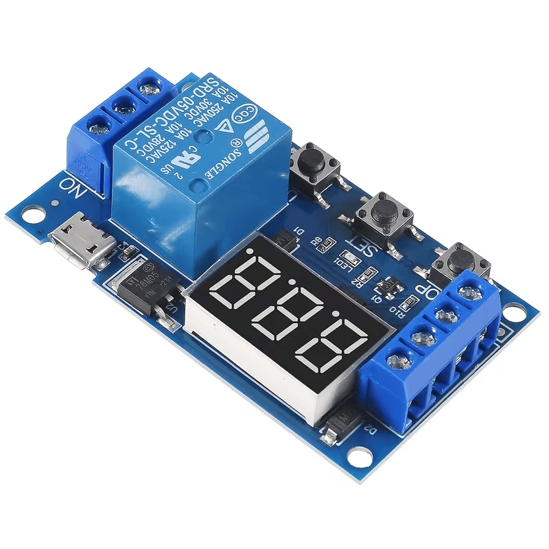 ROB-6369, MODULO TEMPORIZADOR 6-30VDC PROGRAMABLE