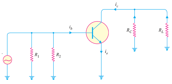 Draw The Circuit Diagram Of A Single Stage Transistor Amplifier ...