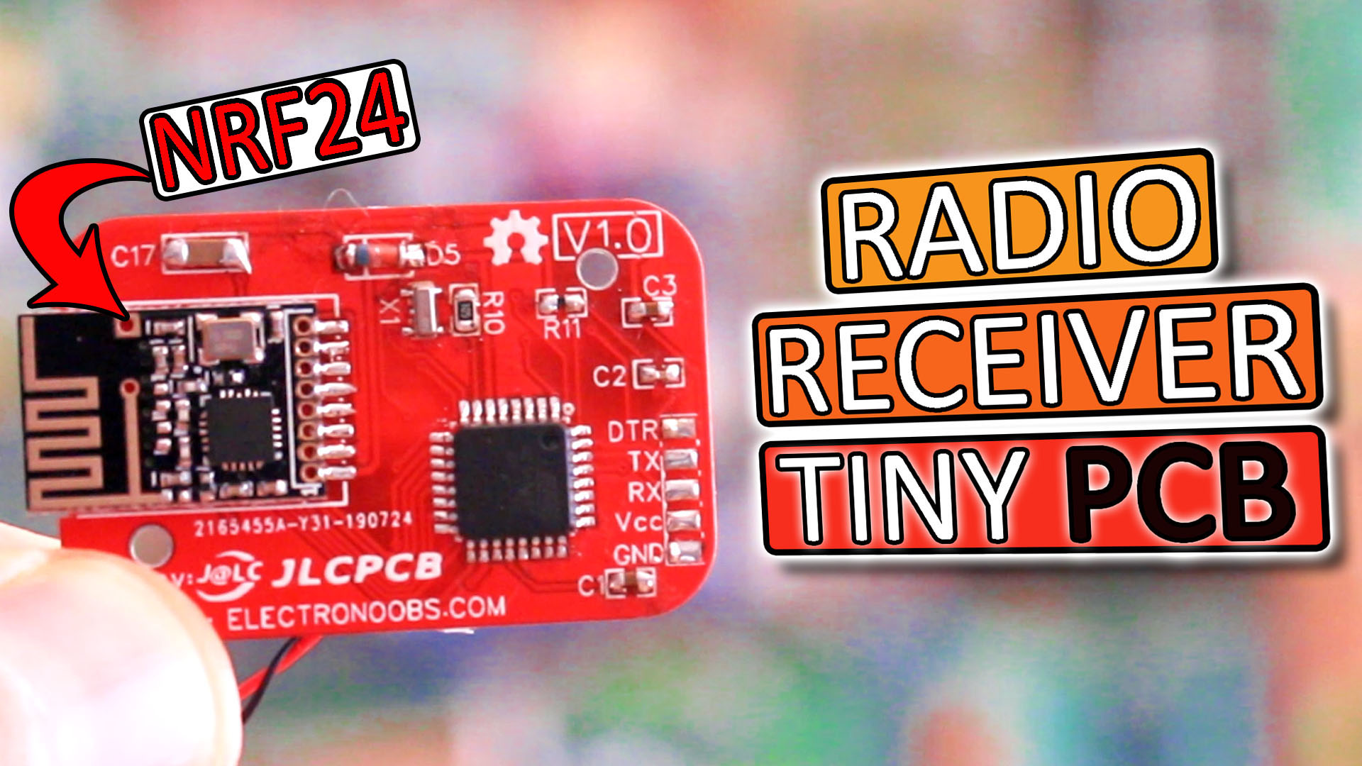 Cheap quadcopter transmitter and receiver: Arduino NRF24 small receiver RC plane drone car