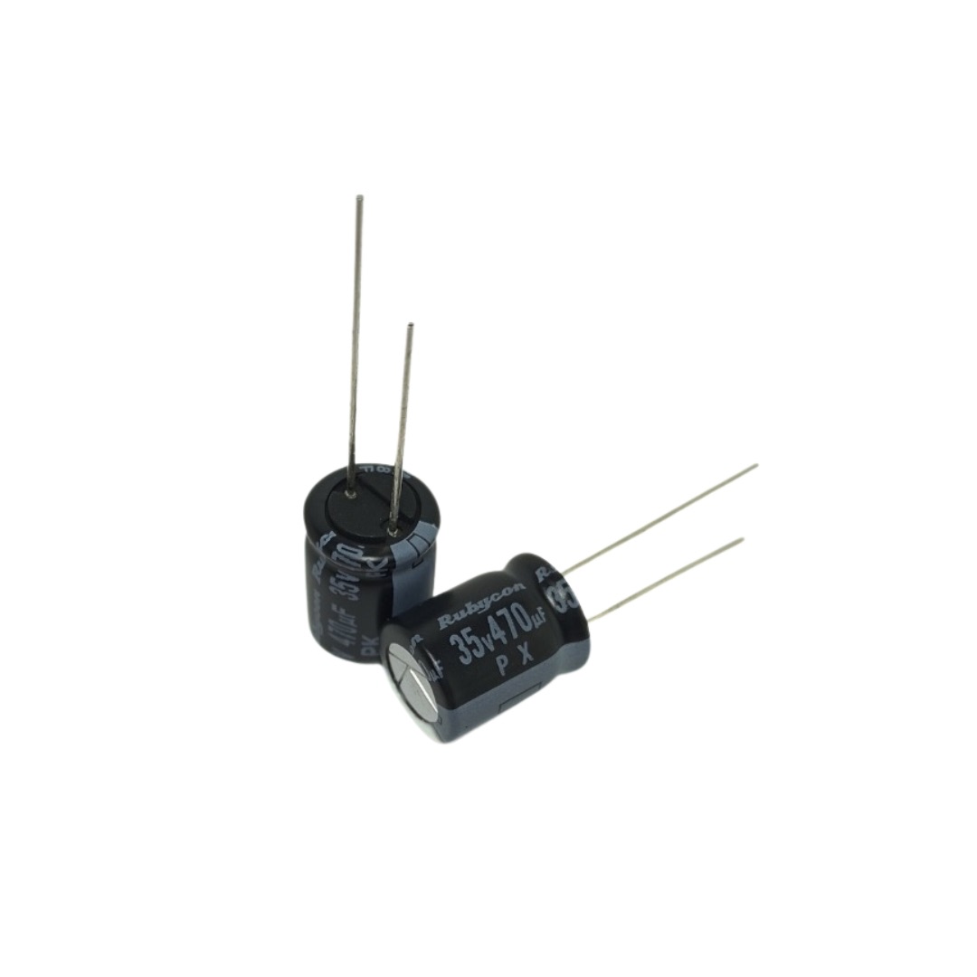Condensador Electrolítico 470µF 35V