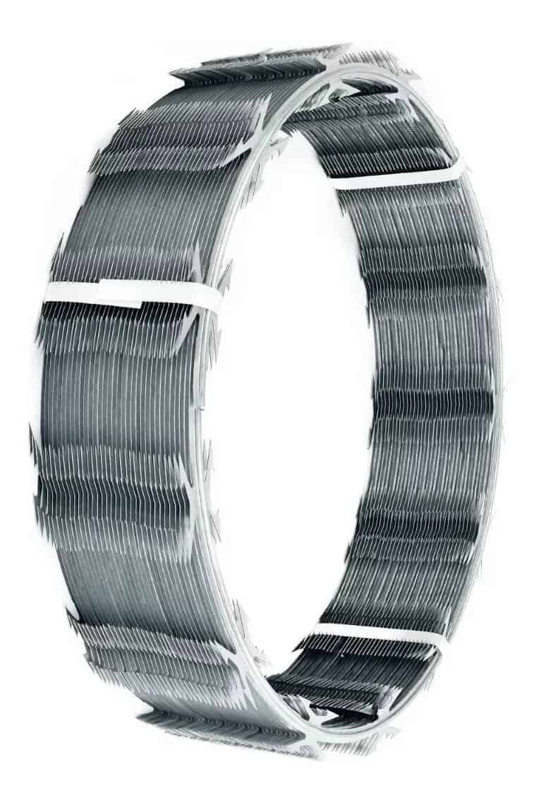 ALAMBRE TIPO CUCHILLA 30CM DE DIAMETRO 8 PUNTAS