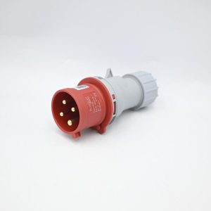 FICHA INDUSTRIAL MACHO TRIFASICA PROFESIONAL 3x32A 380-415V 024S