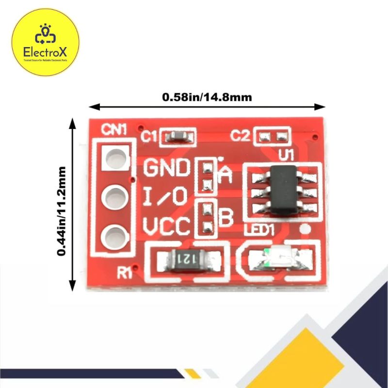 2pcs Ttp223 Touch Sensor Module Electroxbd - Nature Photo Collection - Ultra HD Quality