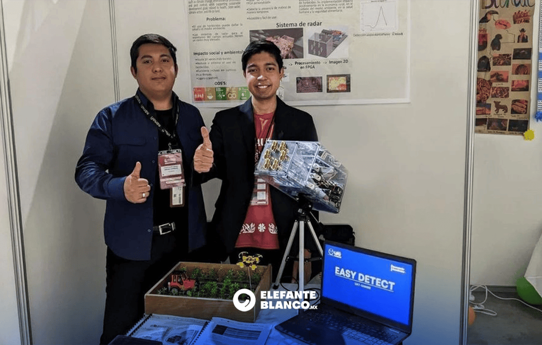 Estudiante de la UAT gana medalla de plata en Malasia con radar agrícola innovador