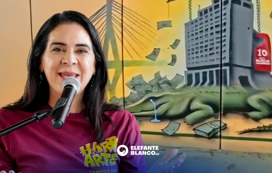 Mónica Villarreal atribuye cobertura de mural contra hotel a reglas del festival