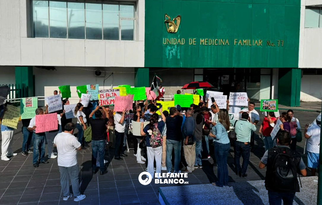 Desabasto desata protestas en IMSS Tamaulipas desde Madero hasta Nuevo Laredo