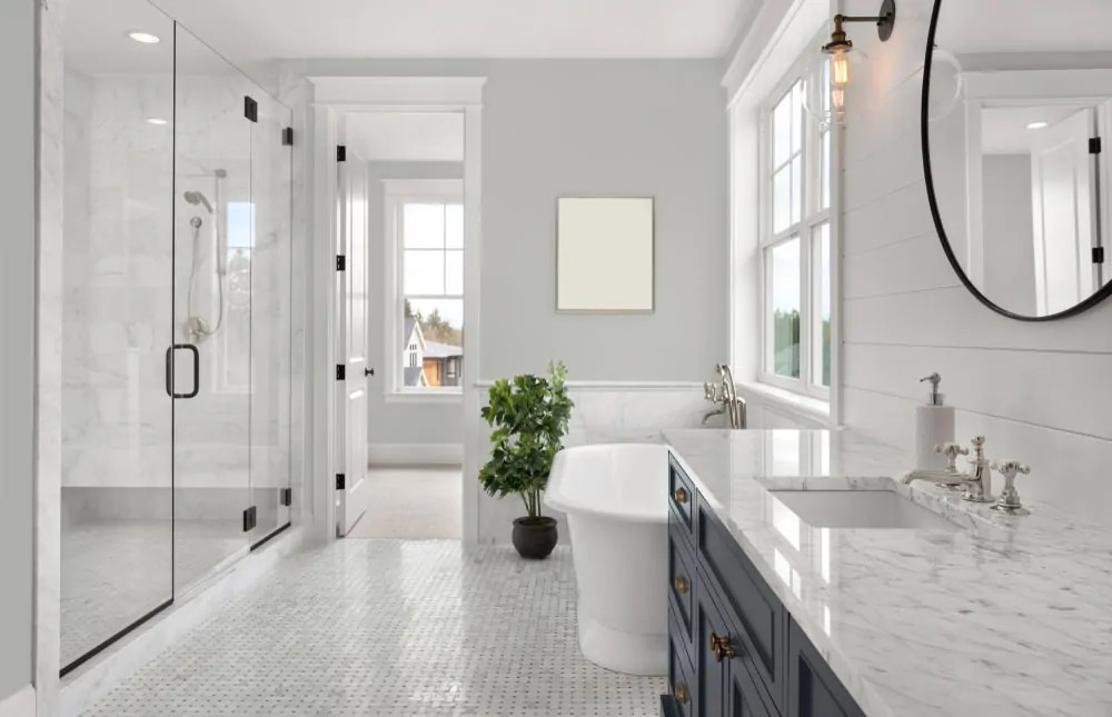 Pinterest gray bathrooms