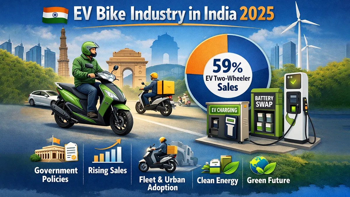 The Rise of Electric Two-Wheelers in India