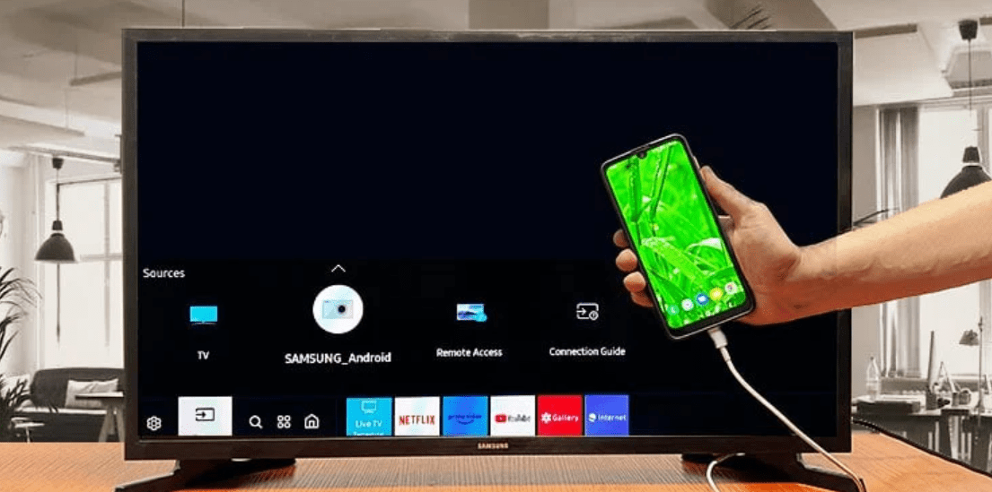 Cara menghubungkan hp ke tv tanpa kabel terbaru