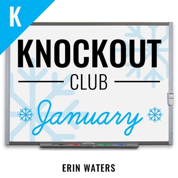 kindergarten math game january knockout club elementary education