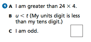 4th grade math color by number designs: Puzzles Who Am I Puzzles Elementary Math