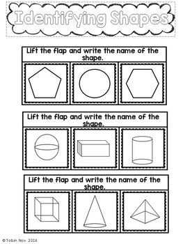 Geometry 2nd Grade Math Interactive Notebook - Best Landscape Illustrations in Full HD