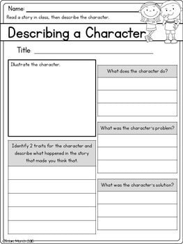 You can do the exercises online or download the worksheet as pdf. Rl 1 3 Story Elements Elementary Nest
