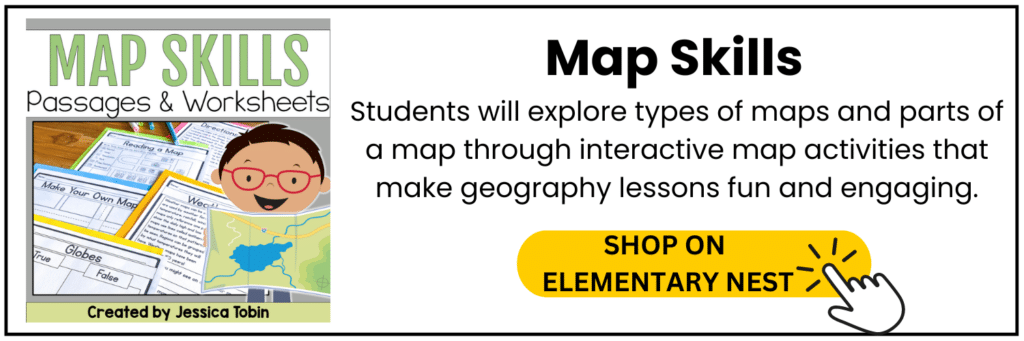 Reading Maps Activities Worksheets To Teach Map Skills Shop Now Button Blog.