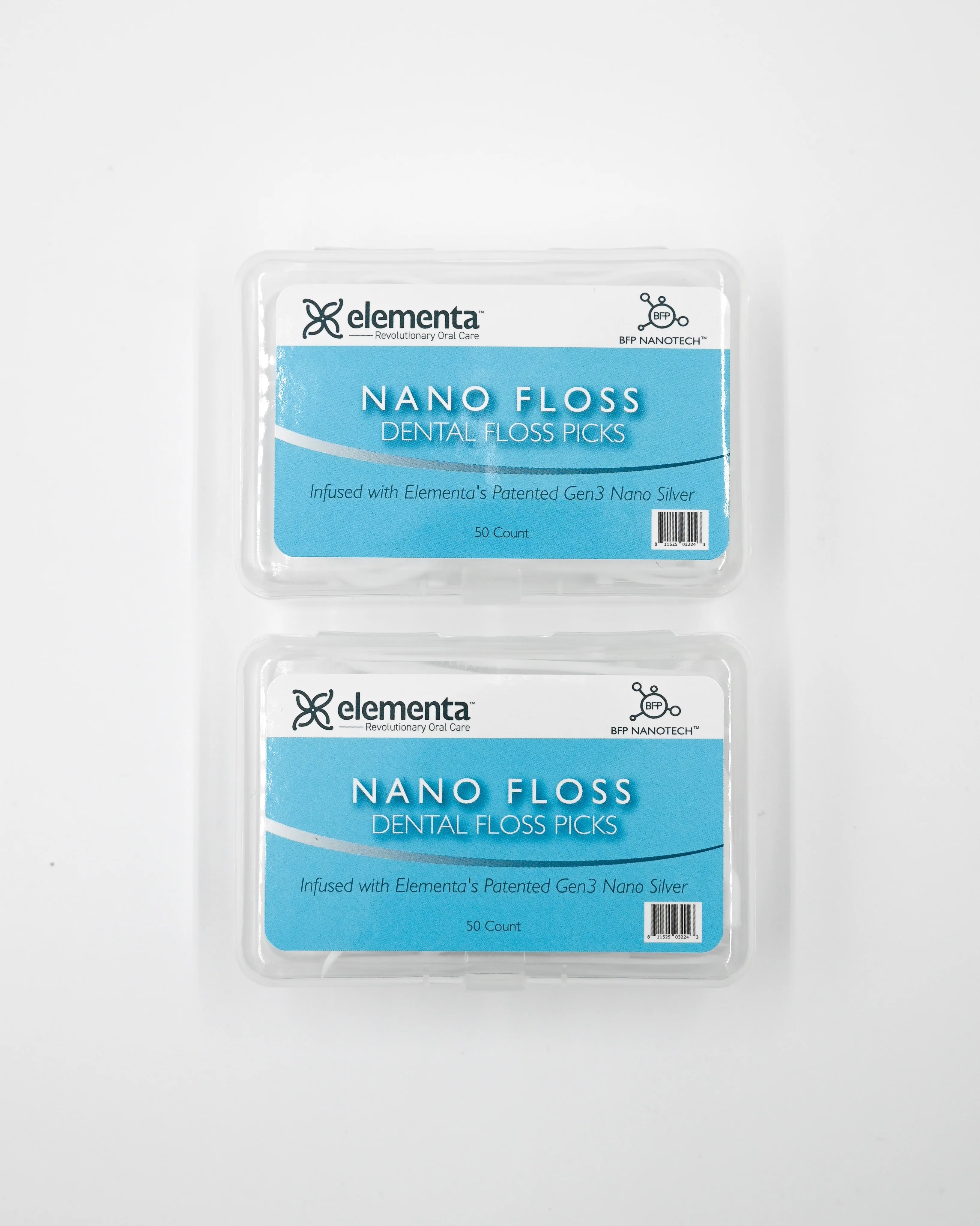 Nano Dental Floss Picks - Elementa Silver (2025)