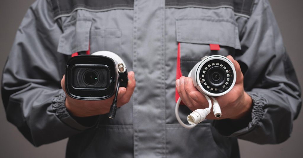 Wireless security cameras versus wired