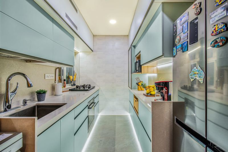 Elements Modular Kitchen - Perfect Mountain Background - High Resolution