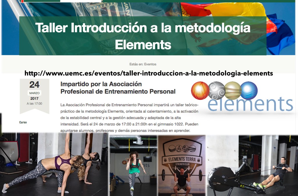 ELEMENTS INTRODUCTION EN LA UNIVERSIDAD EUROPEA MIGUEL DE CERVANTES