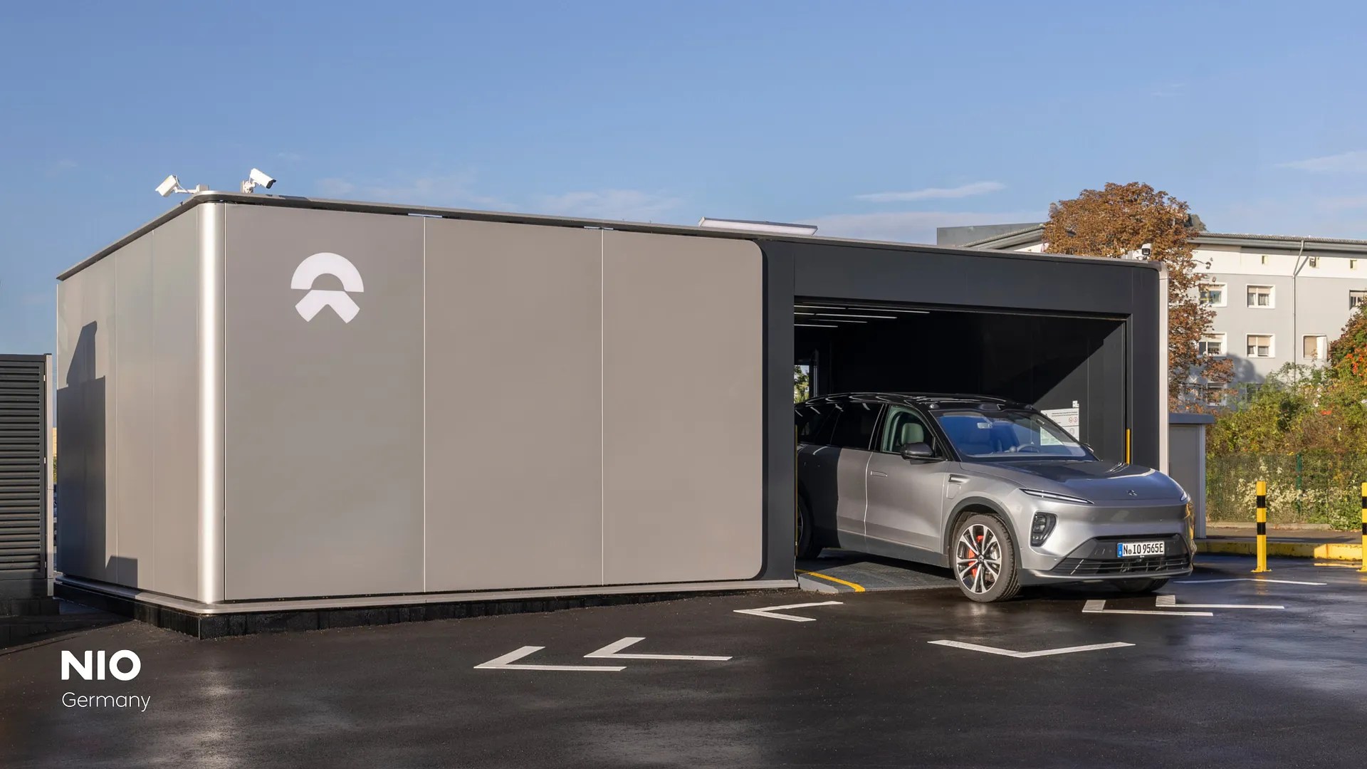 Nio's Battery Swap Station in Germany