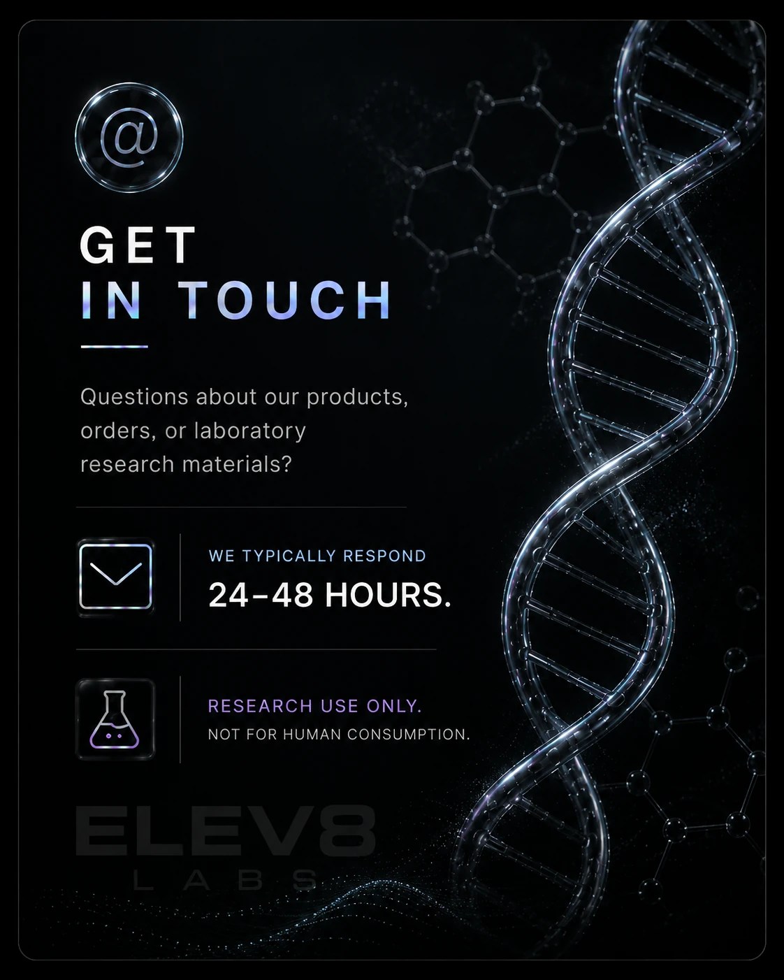 Elev8 Lab customer support and contact page