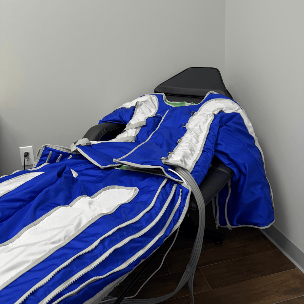 Elevate BioWellness lymphatic compression room, Spring studio