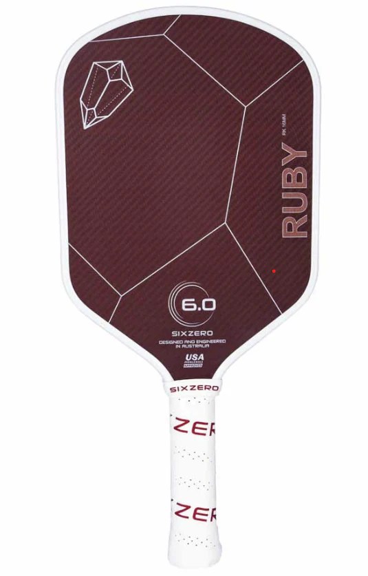 Six Zero Ruby Pickleball Paddle Pickleball Today - Artistic 8K Abstract Textures | Free Download
