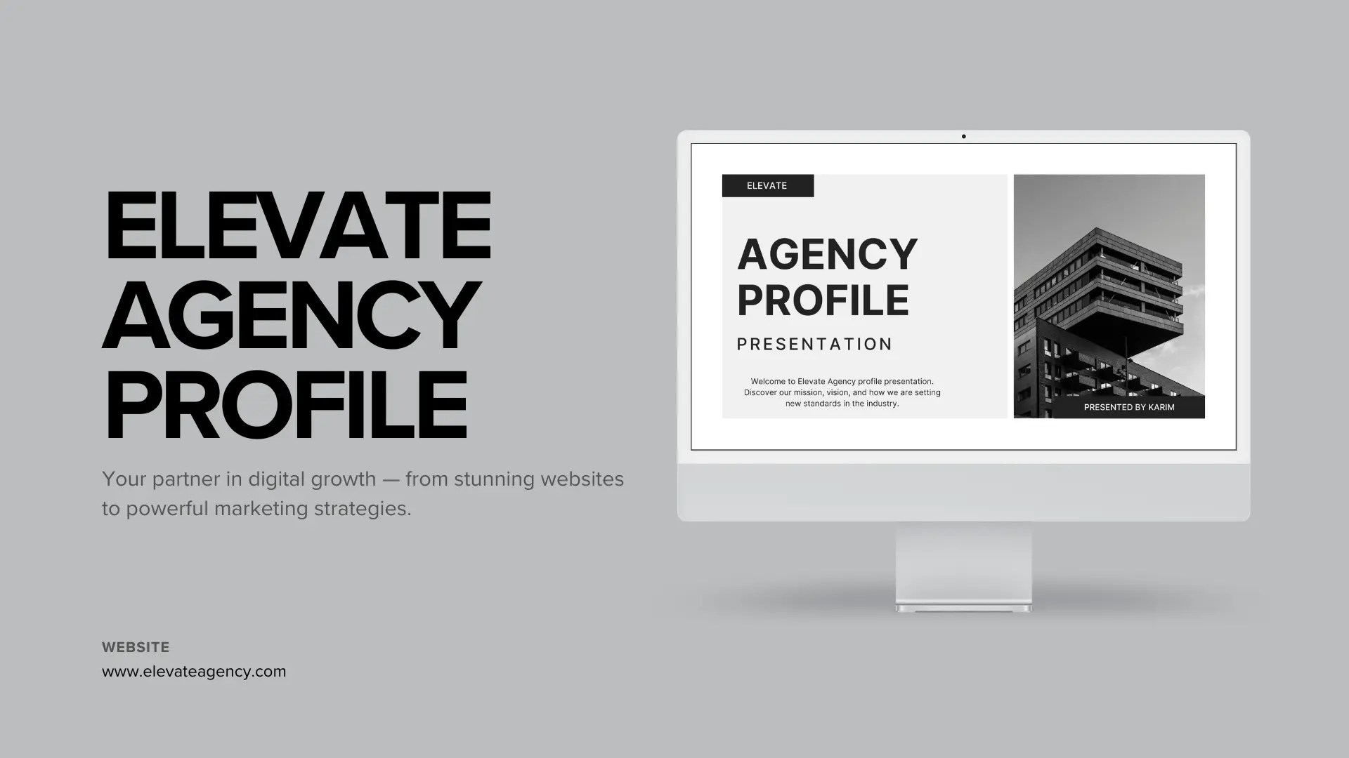 Elevate Agency Profile Cover