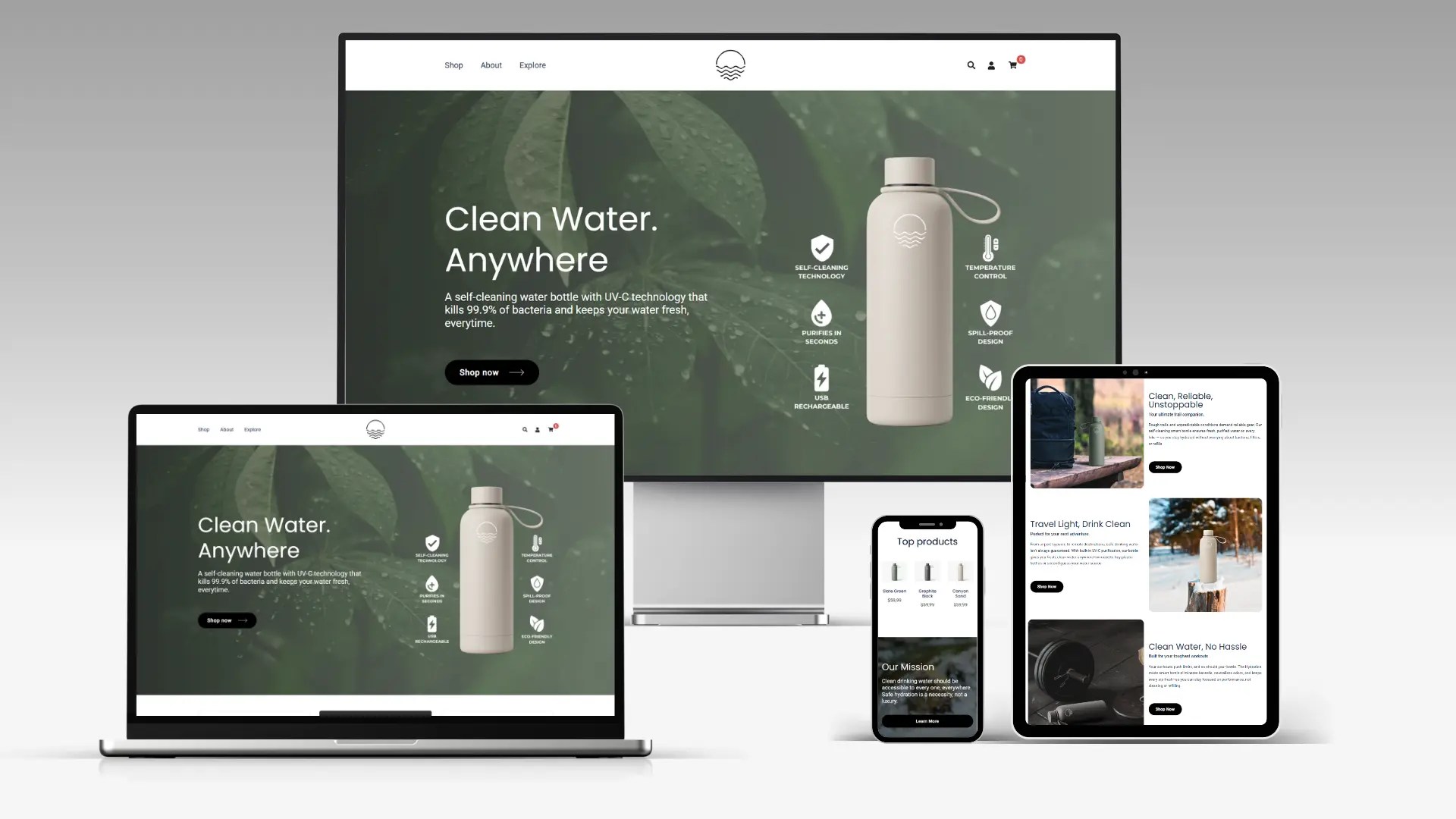 Hydration Made Smart Portfolio Picture