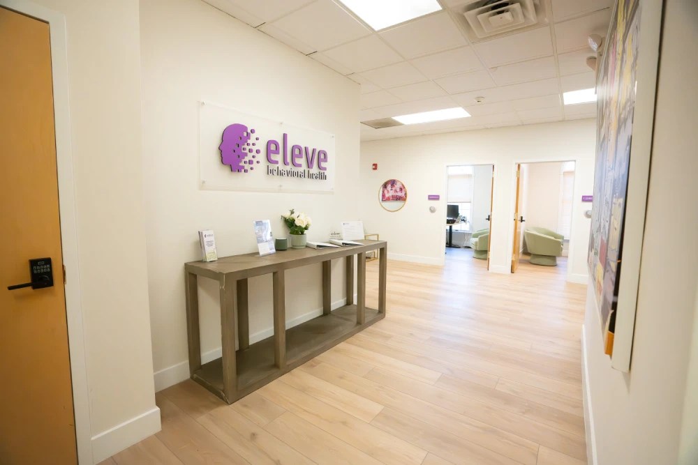 Group therapy room at Eleve Behavioral Health, home of the Intensive Outpatient Program in Voorhees Township, NJ