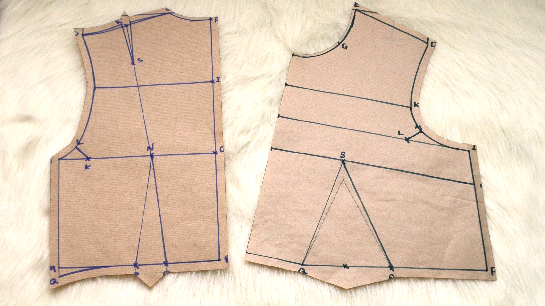 Basic bodice block tutorial