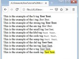 Html Text Formatting Html Formatting Tags