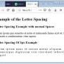 HTML Or CSS Letter Spacing Property Syntax And Code Example