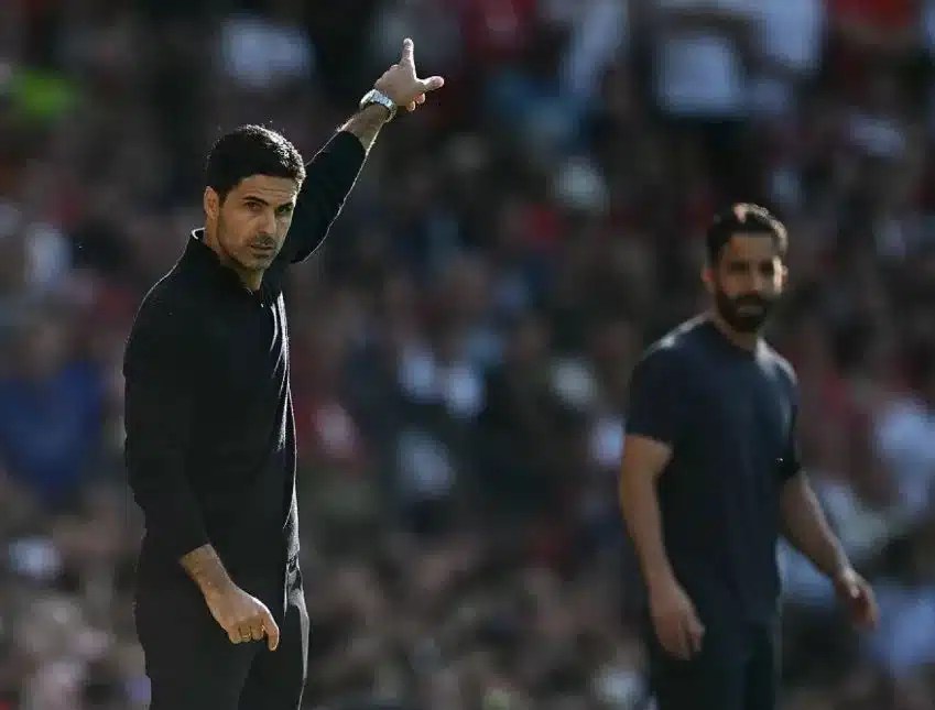 أموريم وأرتيتا يتنافسان على جائزة مدرب الشهر