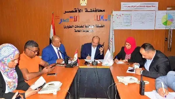 فتح اللجان وانتظام الانتخابات في الأقصر