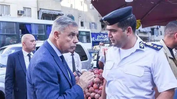 إنشاء إشارة مرورية جديدة في منطقة الفلكي بالإسكندرية