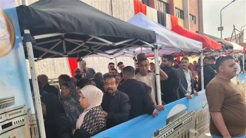 إقبال كثيف في لجان إمبابة وأوسيم لانتخابات النواب 2025